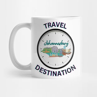 Travel to Johannesburg Mug